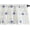 Hy-blue, variant on Floral Embroidered Kitchen Valances for Windows Linen Valances for Living Room Rod Pocket Valance Curtains for Small Windows, (54 x 18 Inches, Blue Floral, One Panel)