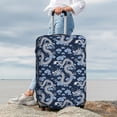 thumbnail image 4 of Uemuo Dragons Printed Washable Luggage Cover - Fashion Suitcase Protector Fits 18-32 Inch Luggage -Large, 4 of 9