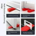 thumbnail image 4 of Lightweight Plastic Leveling Position Wedges Shims Simplifying Door And Window Installations Suitable For Any Gaps Size, 4 of 9