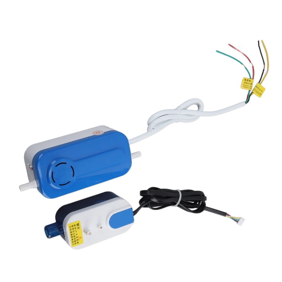 Mini Split Automatic Condensate Pump, AC110 to 240V 40L/h 200ml Silent Mini HVAC Condensate Removal Pump, for 15kw 1 to Air Conditioner, Furnace, Dehumidifier