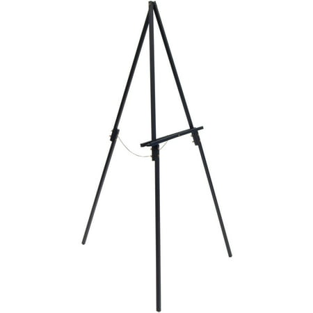 Studio Display Wood Tripod Easel for Posters, Art, Event Signage, Tradeshows, or Seminars (63" Tall)