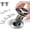 Dark Black, variant on (2 Pc) Bathroom Sink Stopper- Metal Sink Stopper- Fit 99% Bathroom Stopper with Removable Stainless Steel Hair Catcher- Basin (1.1'' to 2.36'' inch) - Black