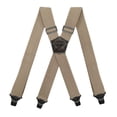 thumbnail image 1 of Bretelles pour Hommes, Bretelles Élastiques Réglables avec Clips Métalliques Solides, Sangles de Mode de 3,8 cm de Large pour Robe, Tenue de Boîte de Nuit, Usage Quotidien, 1 of 1
