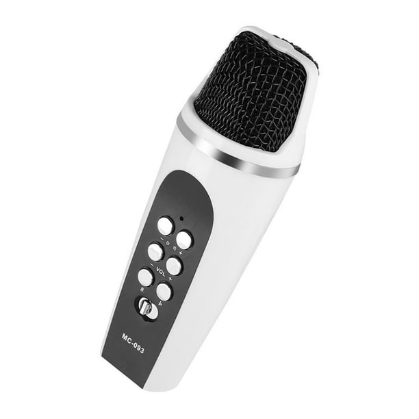 Microphone à Changement de Voix Multifonctionnel 4 Modes Interface 3,5 Mm  de Petite Taille Changeur de Voix Léger pour Tablette Téléphonique 