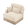 thumbnail image 3 of Sofa LSF Leopard Chenille W/Pillows -Beige Coffee, 3 of 6