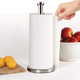 thumbnail image 3 of Juego de 2 soportes para toallas de papel de acero inoxidable, soporte para toallas de papel para encimera, soporte para toallas de papel de pie para cocina, dormitorio, baño, 13,4 pulgadas, soporte para toallas de cocina Rojo Verde, 3 of 4