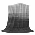 thumbnail image 6 of Grey Ombre Blanket Soft Cozy Warm Throw Blanket for Couch, Plush Fuzzy Flannel Fleece Blankets for Sofa, Modern Abstract Art Ocean Oil Painting Bed Blankets Lightweight Gifts for Women, 50"x60", 6 of 9