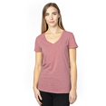 thumbnail image 1 of Ladies' Ultimate Short-Sleeve V-Neck T-Shirt - MAROON HEATHER - 2XL, 1 of 3