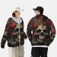 thumbnail image 4 of Fotbe Classical Rose Crown Skull Chaqueta con Protección Solar UPF 50+ para Hombre y Mujer, Camisa con Capucha y Bolsillos-Large, 4 of 7
