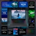 thumbnail image 3 of Laptop Gamer LENOVO Legion 5i GeForce RTX 5060 Core Ultra 7 255HX 16GB DDR5 SSD 1TB 15.1" Teclado Ingles Gaming y Estudio, 3 of 6