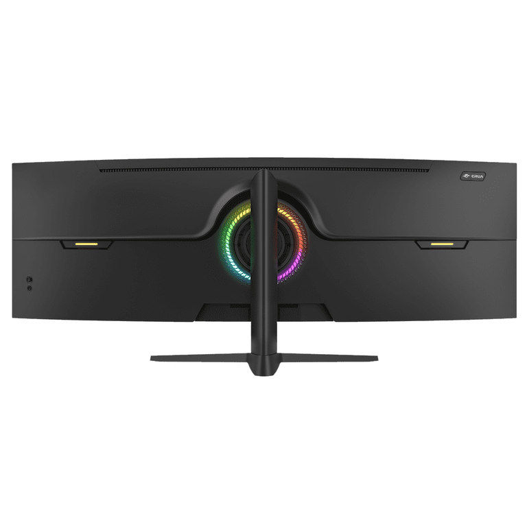 CRUA, Curved Gaming Monitor, 49 inch, Ultra-Wide, Black - Walmart.com