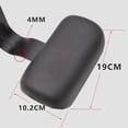 thumbnail image 3 of GLFILL Premium Electric Vehicle Rear Saddle With Back Rest for Ebike Scooters white, 3 of 8