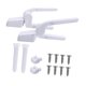 thumbnail image 5 of 2x fijaciones de para asiento de inodoro, piezas de accesorios de baño universales, herramienta de reparación, pieza de repuesto, fácil, 5 of 9