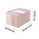 thumbnail image 3 of Multifunctional Wardrobe Organizer Visible Space-saving Multiple Compartments Storage 3PCS 7/7/9 Grids Washable Wardrobe Clothes Organizer Features:, 3 of 5
