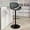 Grey, variant on Bar Stools,Swivel Counter Height Bar Stools for Kitchen Island,Adjustable Bentwood Barstools, PU Leather Upholstered Bar Chair with Back and Footrest for Bar,Dining Room(White 1PCS)