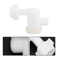 thumbnail image 3 of Toilet Inlet Valve, Toilet Water Filler with Sealing Pad Stainless Steel Mesh Bathroom Fitting Accessory for Toilet Incoming Water Line Filter, 3 of 8
