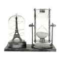 thumbnail image 2 of veasfak European Star Light Hourglass Timer Ornament Home Decor Crafts-Sliver Sliver C, 2 of 9
