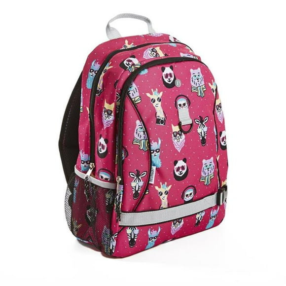 MedPort 2733KFFWB1933 Sac à Dos Fit & Fresh Pink Hipster Animaux
