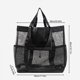 thumbnail image 3 of Mesh Shower Rack Portable Dry Hanging Wash Bag For College Dorm Room Travel Tote Bag For Camping Bathroom Beach Swimming Gym, 3 of 9