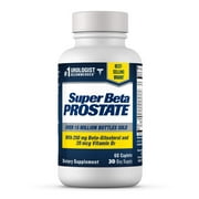 Super Beta Prostate - Over 15 Million Bottles Sold - Urologist Recommended Prostate Supplement for Men - Reduce Bathroom Trips Night, Promote Sleep & Bladder Emptying, Beta Sitosterol (60ct, 1 Bottle)