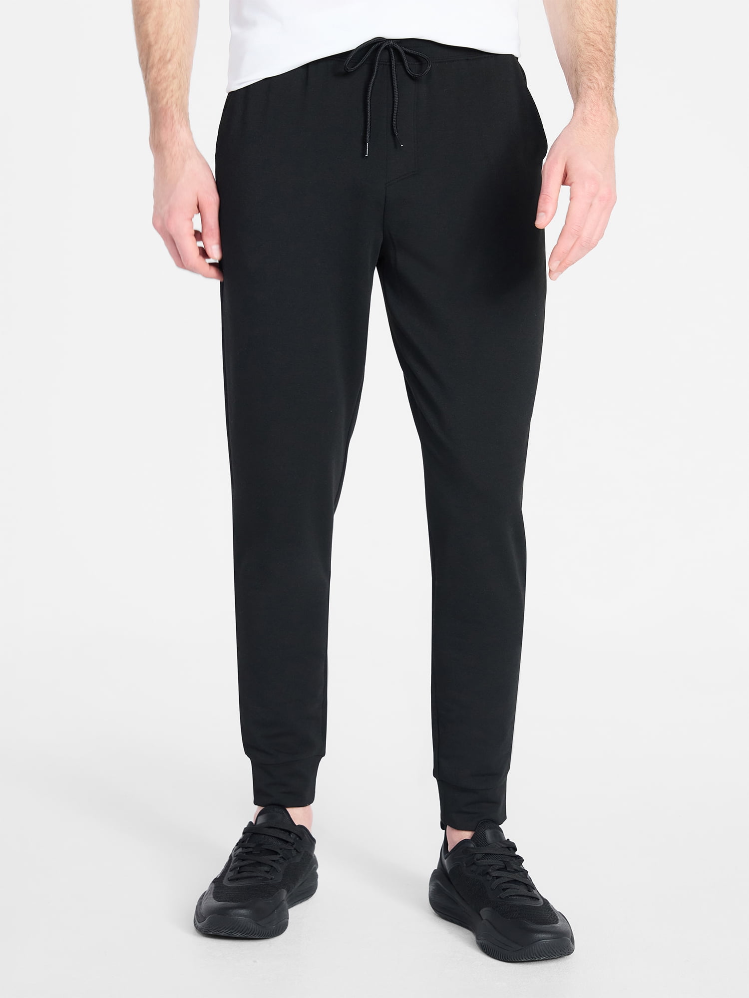 Bzhegqhd Men's thermal Fleece Lined Joggers Winter Warm Workwear