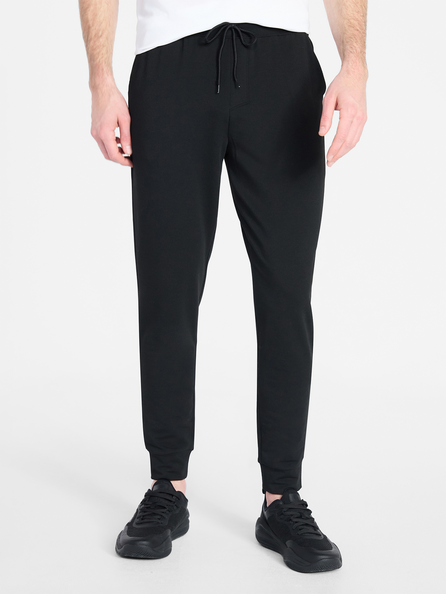 Athletic Works Men's and Big Men's Active Knit Jogger Pants, Sizes XS-5XL