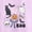 Purple Pushup, variant on Halloween Girls Graphic Tee with Short Sleeves from Way to Celebrate, Sizes 4-18