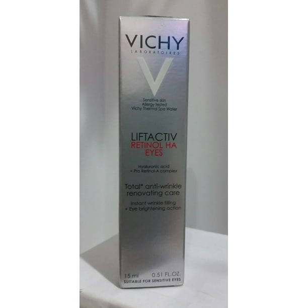 Vichy Vichy Vichy LiftActiv Retinol HA Eyes Total AntiWrinkle Renovating Care, 0.5 oz
