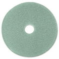 thumbnail image 2 of 3M Ultra High-Speed Floor Burnishing Pads 3100, 27" Diameter, Aqua, 5/Carton -MMM20264, 2 of 2