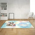 thumbnail image 2 of Happy Birthday Cute Puppy Australian Shepherd with Cake Gifts Party Hat Indoor Rug Aussie Dog Lover Gifts Carpet Living Bed Room Sofa Home Decor - 00029, 2 of 5