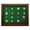 Cherry, variant on Golf Ball Marker Shadowbox Display | Holds Flat or Pegged Ball Markers | Five Color Options | Acrylic Cover | Made in USA | Measures approximately 11" W x 9" H