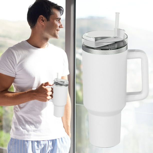 Taza de café de 40 onzas que mantiene las bebidas frías hasta 36 horas de gran capacidad antifugas para coche. Ndcxsfigh Libre de BPA