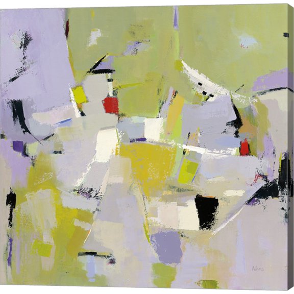 Great Art Now And All That Jazz by Phyllis Adams Canvas Wall Art