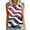 Multicolor#1, variant on Fartey Plus Size Women Idependence Day Tank Tops American Flag Patriotic T-Shirts Casual Summer Sleeveless Crewneck Basic Vest Tees Fashion Stars Stripes Print Tanks Multicolor M