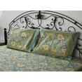 thumbnail image 4 of Exotic India Pure Cotton Bedsheet Queen Size with Flower Pattern Printed and Two Pillow Cover, 4 of 6