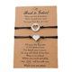 thumbnail image 1 of Pulseras De Corazón Ahuecadas De Acero Inoxidable, Pulsera De Madre E Hija, Pulseras A Juego De Acero Inoxidable 2 Unids/Set Scienceny  AP005986-00, 1 of 6
