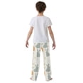 thumbnail image 5 of FORMRS Kids Pajama Pants with Pockets Size 11-12Y Boys Lounge Sleep Bottoms, Whimsical Rabbits, 5 of 8