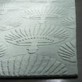 thumbnail image 3 of SAFAVIEH Impressions Anima Floral Wool Area Rug, Grey, 6' x 6' Square, 3 of 8