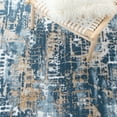thumbnail image 6 of SAFAVIEH Lagoon Catrine Distressed Area Rug, Blue/Gold, 4'5" x 6'5", 6 of 8