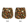 thumbnail image 3 of Daiia Harvest Pumpkins Pattern Women's 2 in 1 Running Shorts - Lightweight Athletic Workout Gym Yoga Shorts Liner with Phone Pockets-Large, 3 of 7