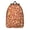 Pizza Foodie Pat, variant on Tribal Boho Mandala School Backpack for Women, Sacred Symbolic Geometric Travel Daypack with Zen Inspired Ethnic Pattern