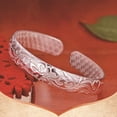 thumbnail image 4 of Youkk Metal Made Bracelet For High-end Texture Adjustable Size For Most People Open Bangle Bracelet, 4 of 6