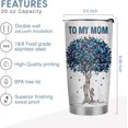 thumbnail image 4 of Gifts for Mom from Son - Mom Gifts - Birthday Gifts for Mom, Mom Christmas Gifts from Son, Mom Birthday Gifts - 20oz Tree Stainless Steel Tumbler, 4 of 6
