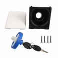 thumbnail image 1 of Escotilla de Llenado de Agua Dulce para RV, con Tapa Abatible y Cerradura, A Prueba de Polvo, para Accesorios de , , RV, Remolque., 1 of 1
