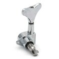 thumbnail image 3 of Chrome Tuning Pegs for 4 Strings for Electric or Acoustic Guitars for Professional Musicians, 3 of 9