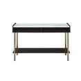 thumbnail image 2 of Steve Silver Carrie Rectangle Sofa Table, Walnut, 2 of 7