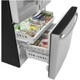 thumbnail image 3 of GE APPLIANCES GYE18JYLFS FRENCH DOOR FREESTANDING REFRIGERATOR Stainless Steel, 3 of 5