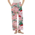 thumbnail image 6 of Puyaiuu Cute Pink Christmas Trees Mens Pj Pants Womens Men's Pajama Pants Men Men's Pajama Bottoms for Gifts Joggers Straight Workout Pants with Pocket Gift, 6 of 6