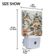 thumbnail image 4 of Yayeee LED Plug in Night Light for The Home with Auto Dusk to Dawn Light Sensors, 2 Pack, Mountain Pattern, 4 of 6