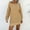 Khaki, variant on Casual Sweater Dress for Women Long Sleeve Off Shoulder Fall Dresses for Women 2024 Cold Shoulder Fashion Knitted Short Dresses,OverSized Comfy Womens Fashion White XL